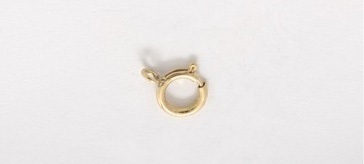 3302606 Gf Clasp 6mm Spring Ring, Closed