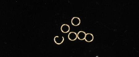3306006 Gf 6mm Jump Ring W/.76Mm Wire