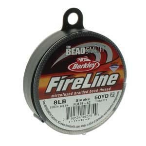 520096 Fireline 8lb, 50 Yards, Smoky Grey