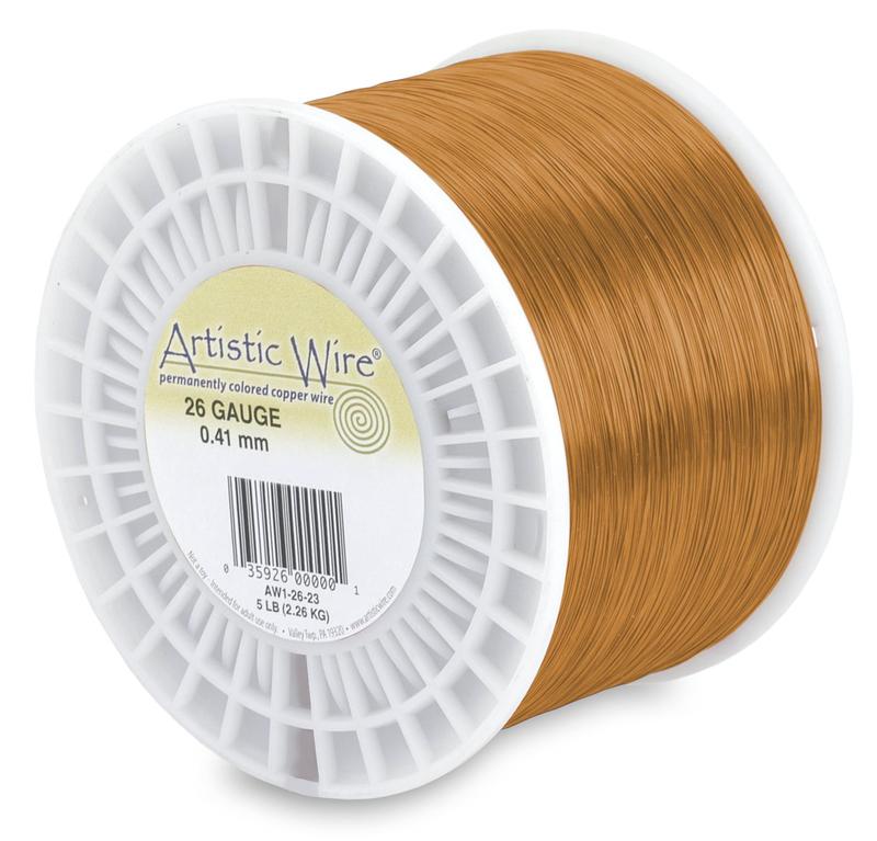 65615626100 Artistic Wire 26g 30yd Natural