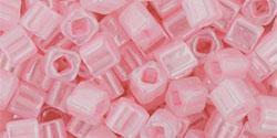 SBT4C145 Toho 4mm Cube Ceylon Innocent Pink