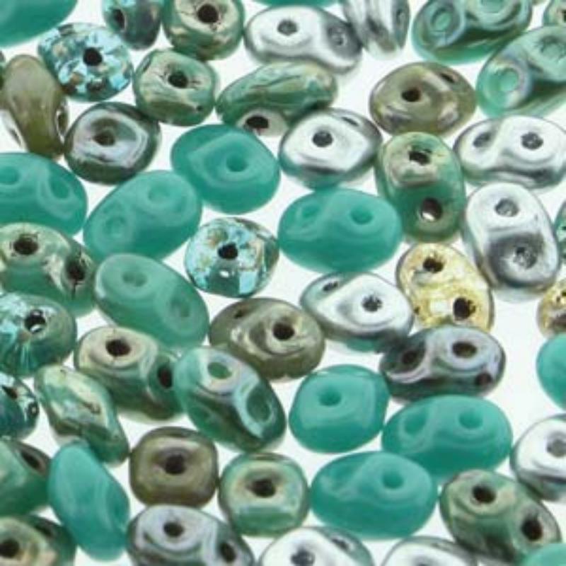 085280 Superduo African Turquoise 20gms
