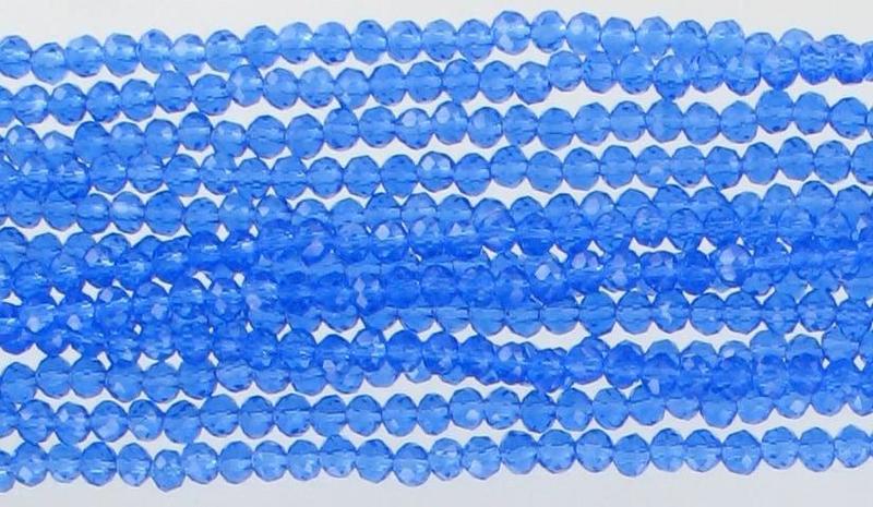 2262015 Chinese Crystals 4mm Sapphire