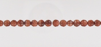 2275072 Goldstone 6mm Faceted