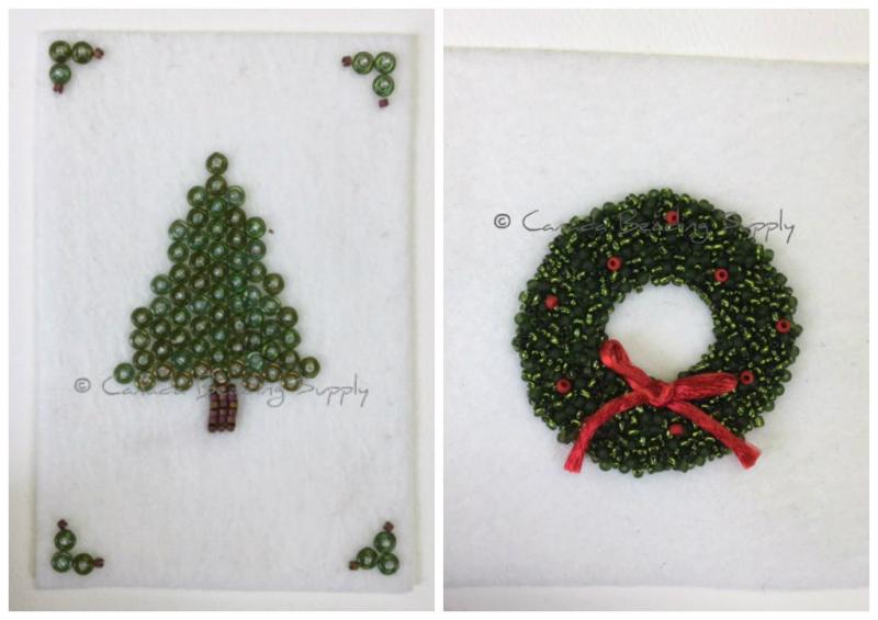 41108 Embroidery Holiday Cards