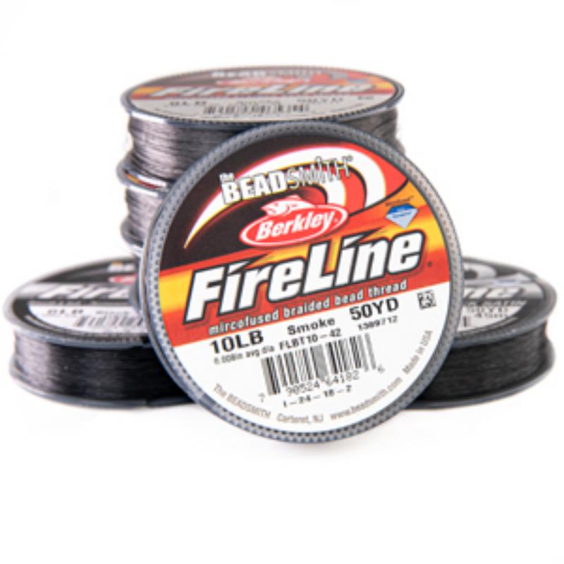 520091 Fireline 10lb Smoke 50yds