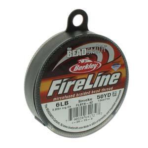 520094 Fireline 6lb, 50 Yards, Smoky Grey