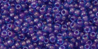 SB11T242 Toho 11/0 Purple Lined Aqua